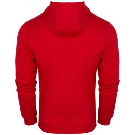 Bluza Męska Nike z Kapturem Bawełniana Czerwona