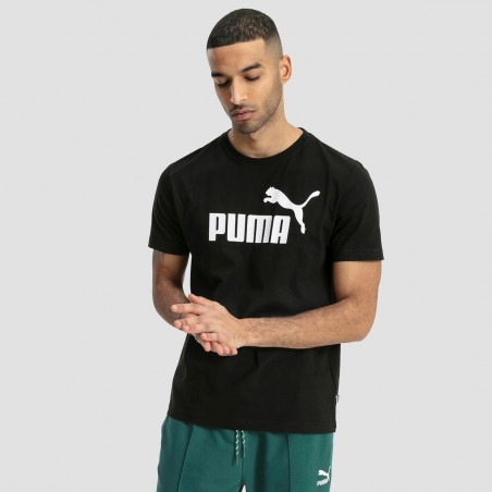 Męska Koszulka Puma T-Shirt Bawełniana Czarna