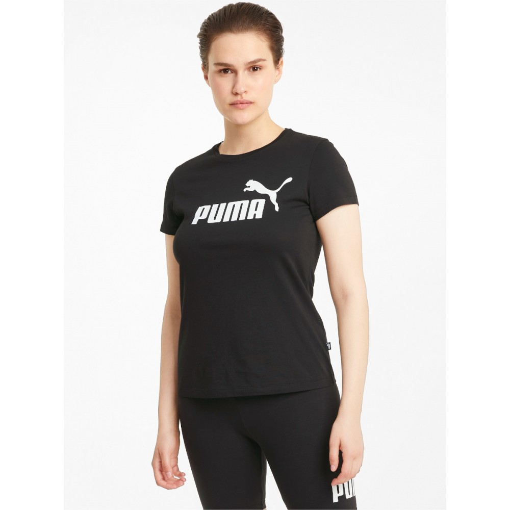 Koszulka Damska Puma Bawełniana T-shirt Czarny