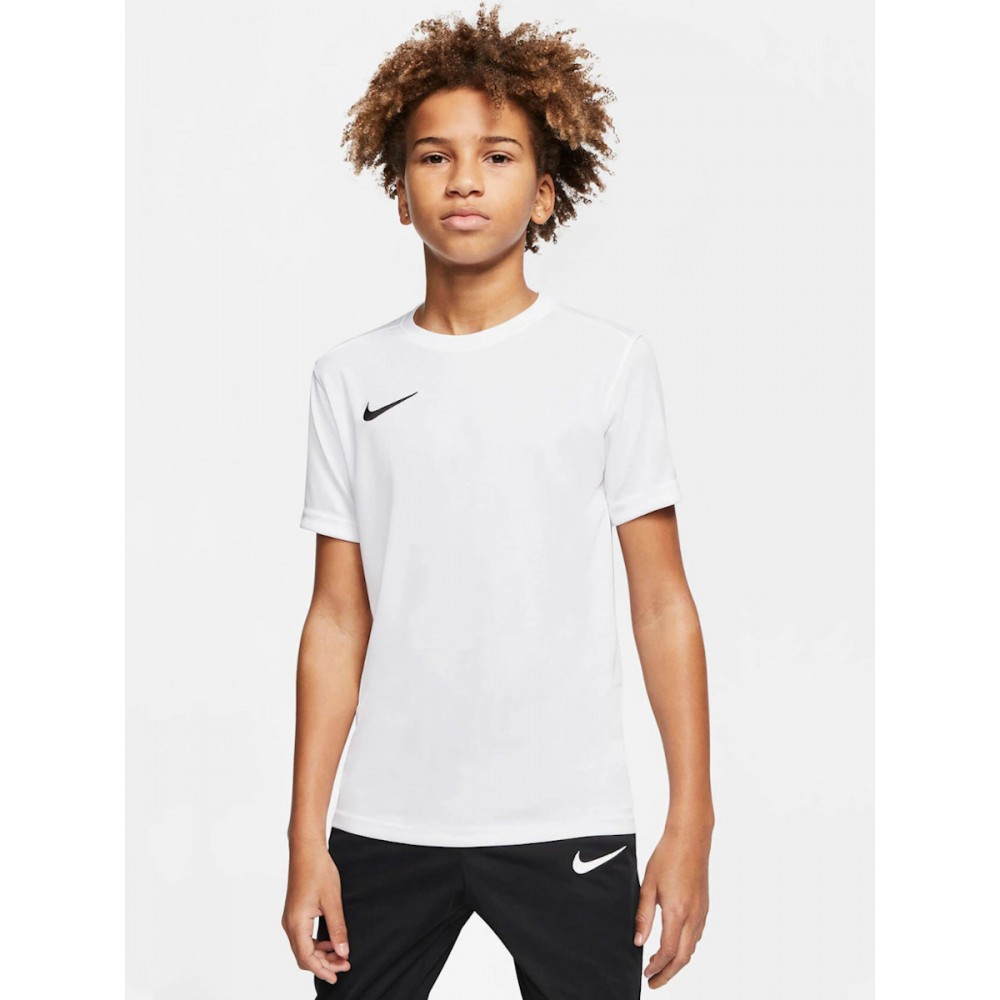 Koszulka Dziecięca Nike Park VII Junior T-shirt Oddychający Biały