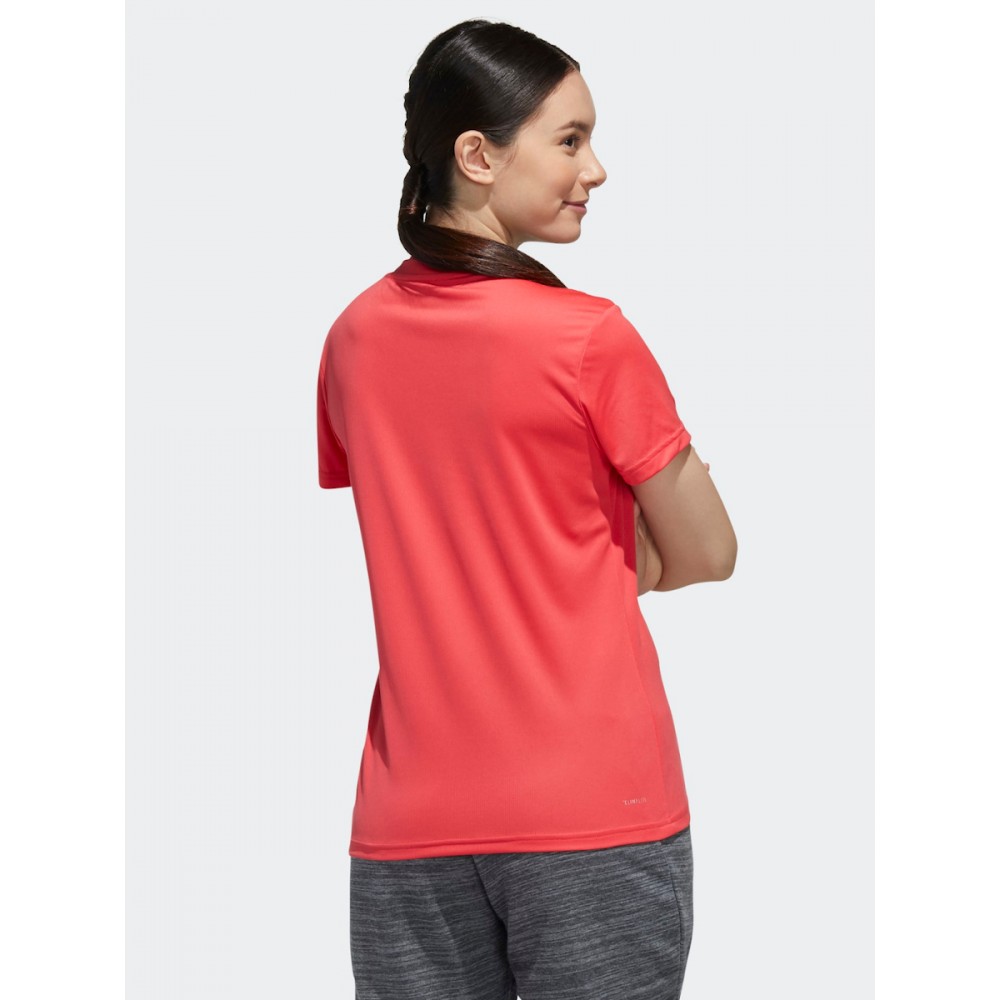 Adidas Koszulka Damska Oddychająca Treningowa Różowa