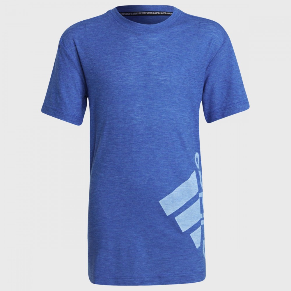Koszulka Dziecięca Adidas  Niebieska