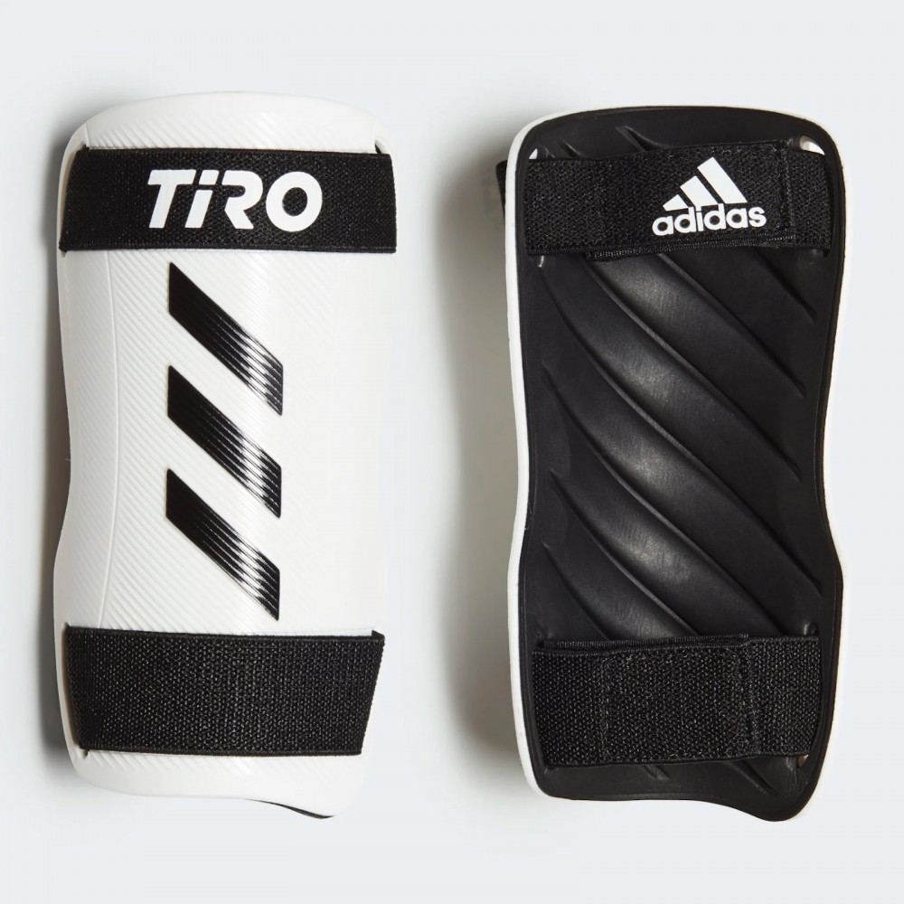 Ochraniacze piłkarskie Adidas Tiro SG Training biało-czarne