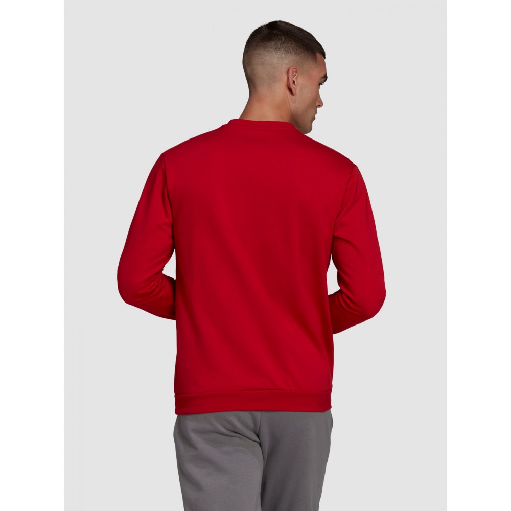 Bluza Męska Adidas Entrada 22 Ocieplana Wkładana Czerwona