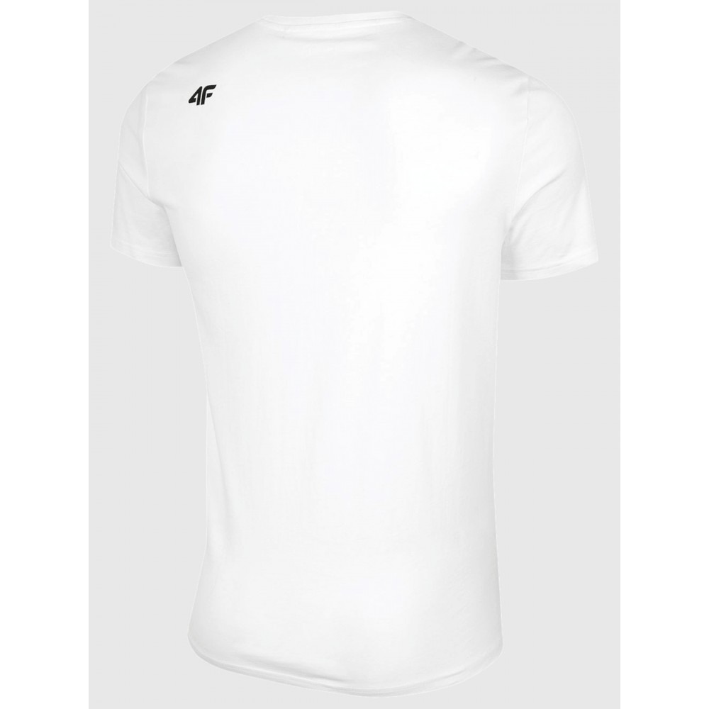 Męska Koszulka 4F T-Shirt Bawełniany Biały