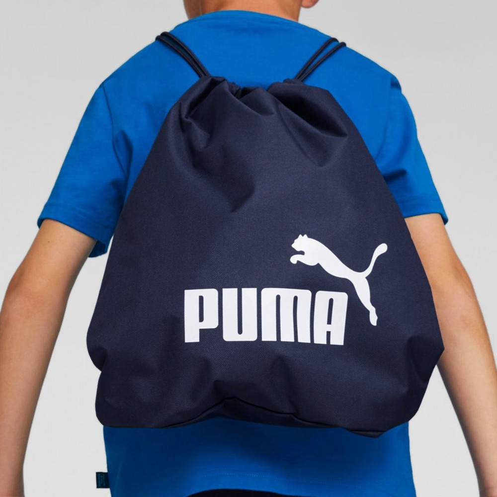 Worek Sportowy Puma na buty strój W-F Granatowy