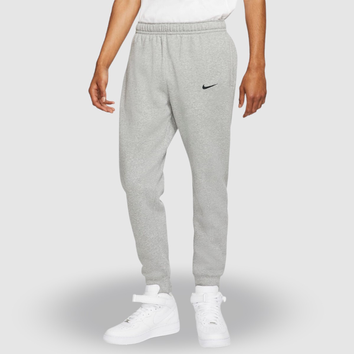 Męskie Spodnie Dresowe Nike Park Dresy Szary Melanż Rozmiar Ubrań L