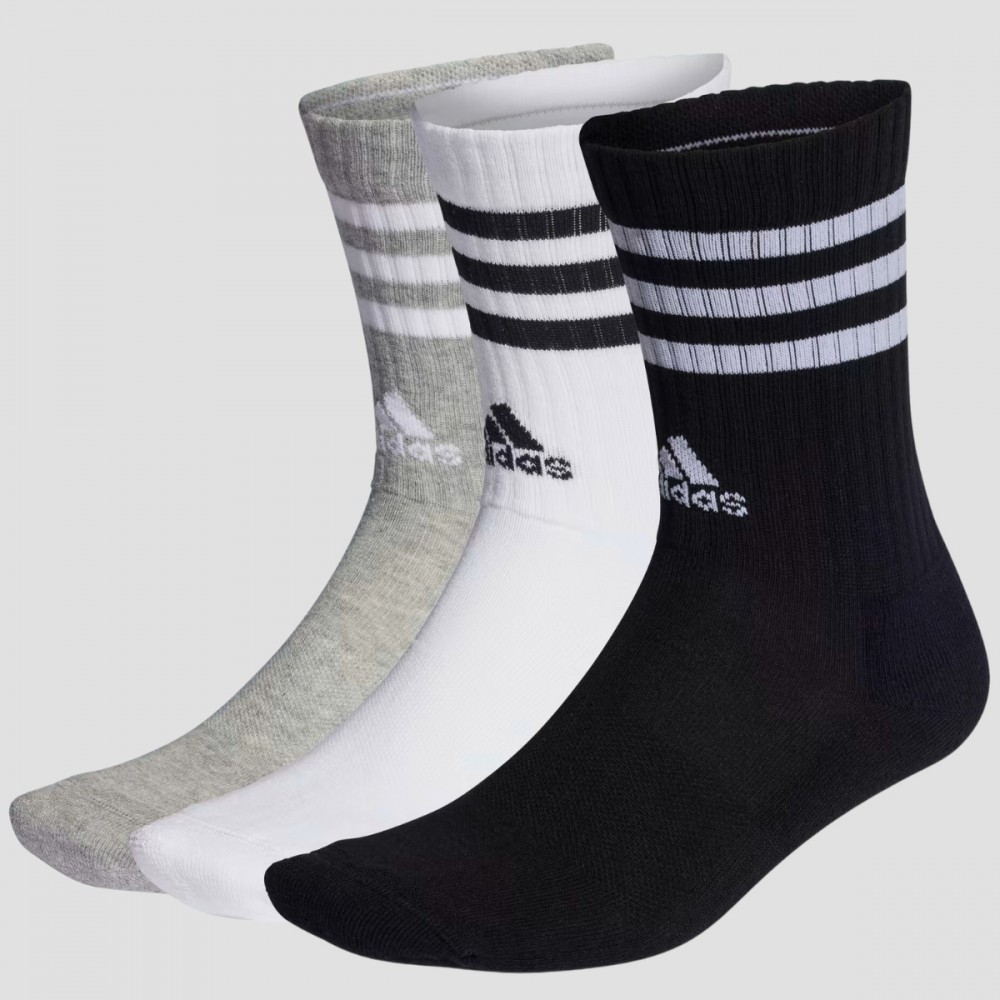 Skarpety Adidas 3-Stripes Sportowe Bawełniane 3 Pary