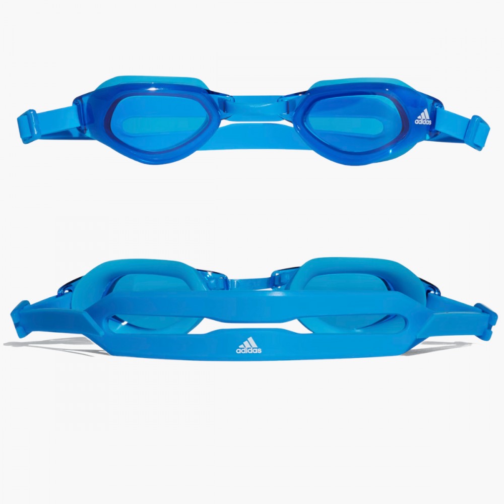 Okulary Pływackie Adidas Gogle Dziecięce Młodzieżowe Niebieskie ANTIFOG