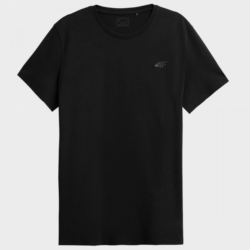 Koszulka Męska 4F T-Shirt Bawełniany Czarny