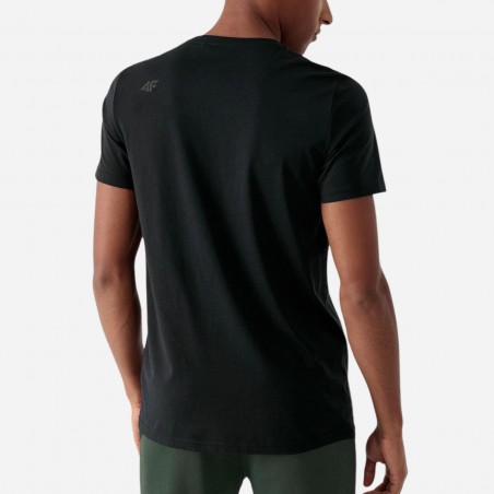 Koszulka Męska 4F T-Shirt Bawełniany Ciemny Granat