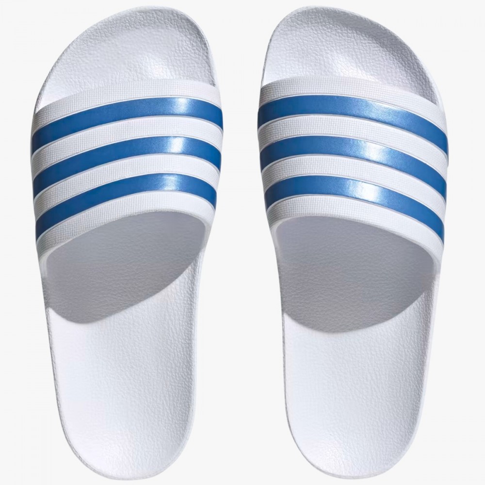 Klapki Adidas Damskie Męskie Białe Na Basen Plażę