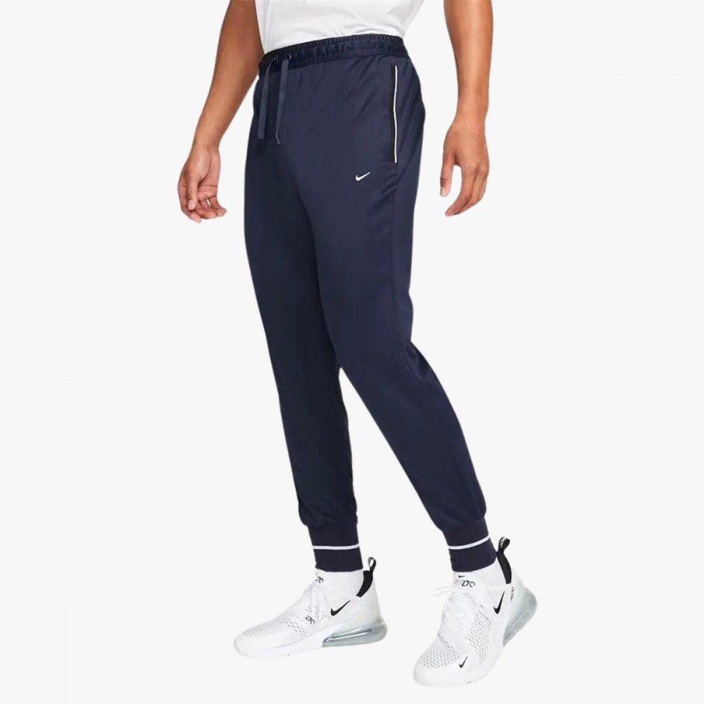 Spodnie Męskie Nike Treningowe Bawełniane Granatowe