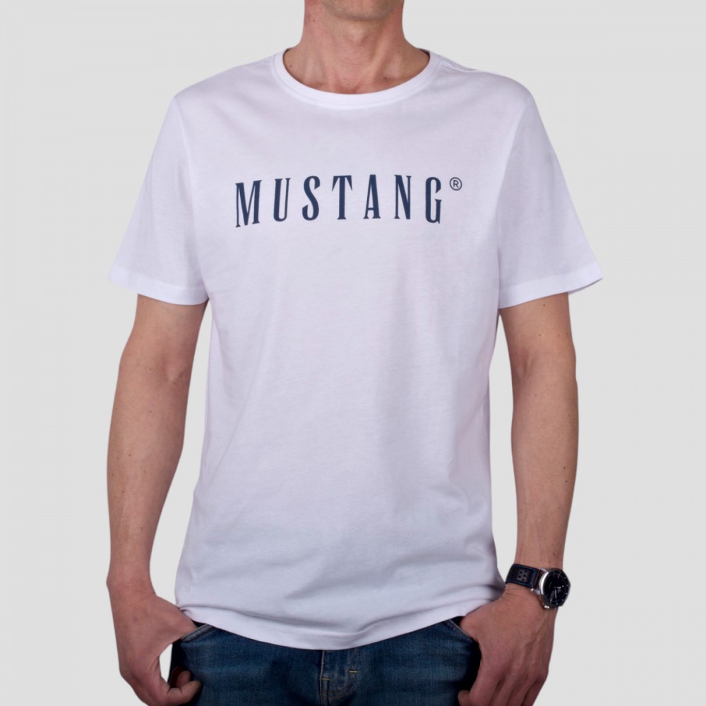 Mustang Koszulka Bawełniana Męska