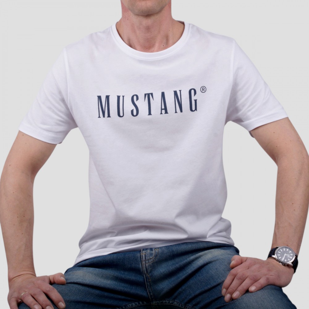 Mustang Koszulka Bawełniana Męska