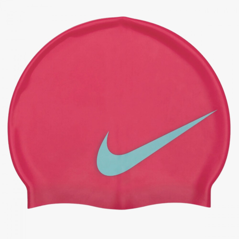 Czepek Pływacki Nike Silikonowy Na Basen dla dorosłych Różowy