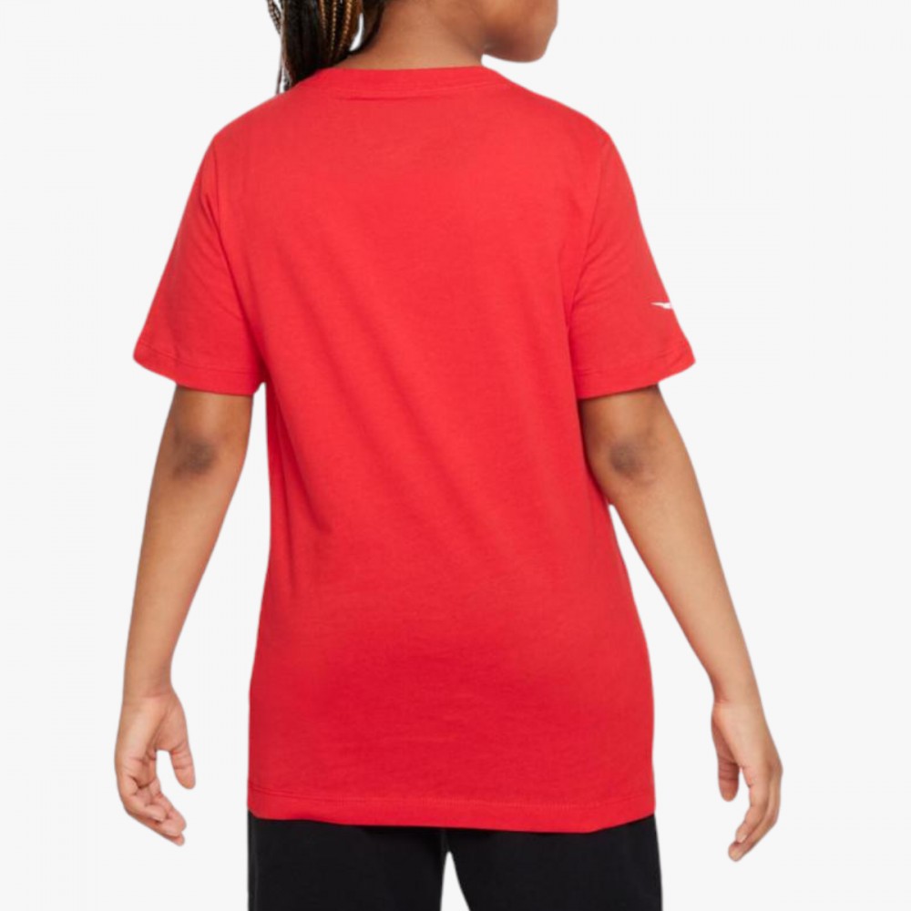 Koszulka Nike Junior Chłopięca Dziewczęca Bawełniana Czerwona