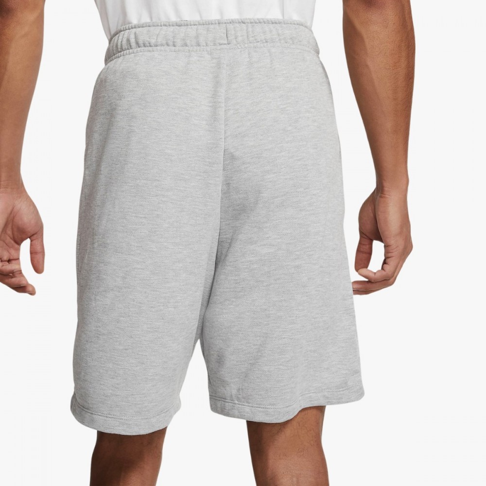 Męskie Spodenki Nike Bawełniane Sportowe Jasny Szary