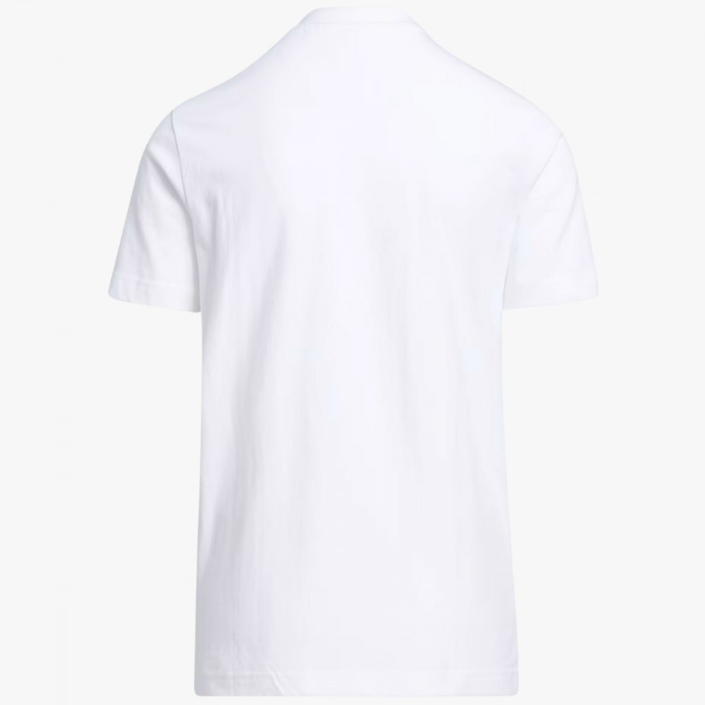 Koszulka Chłopięca Adidas Bawełniana Biała