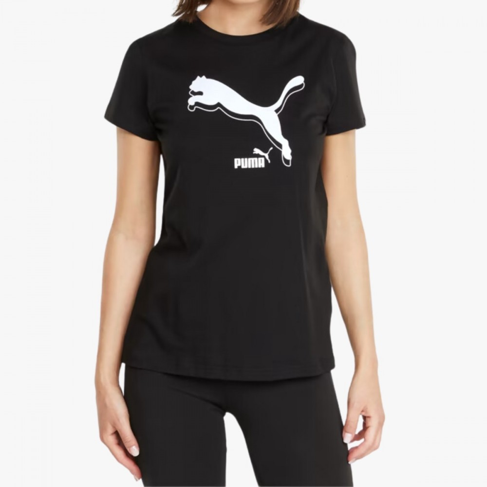 Koszulka Damska Puma Bawełniany T-Shirt Czarny
