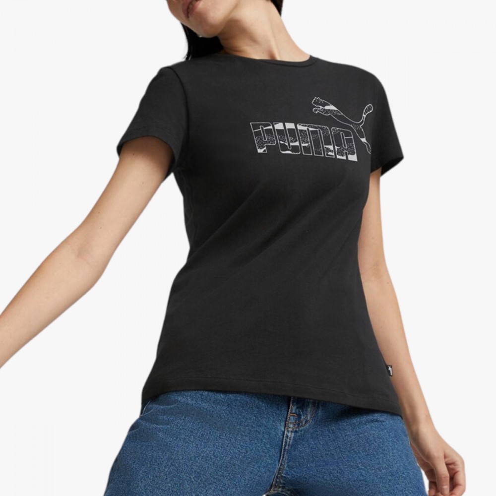 Koszulka Damska Puma Bawełniana Czarna