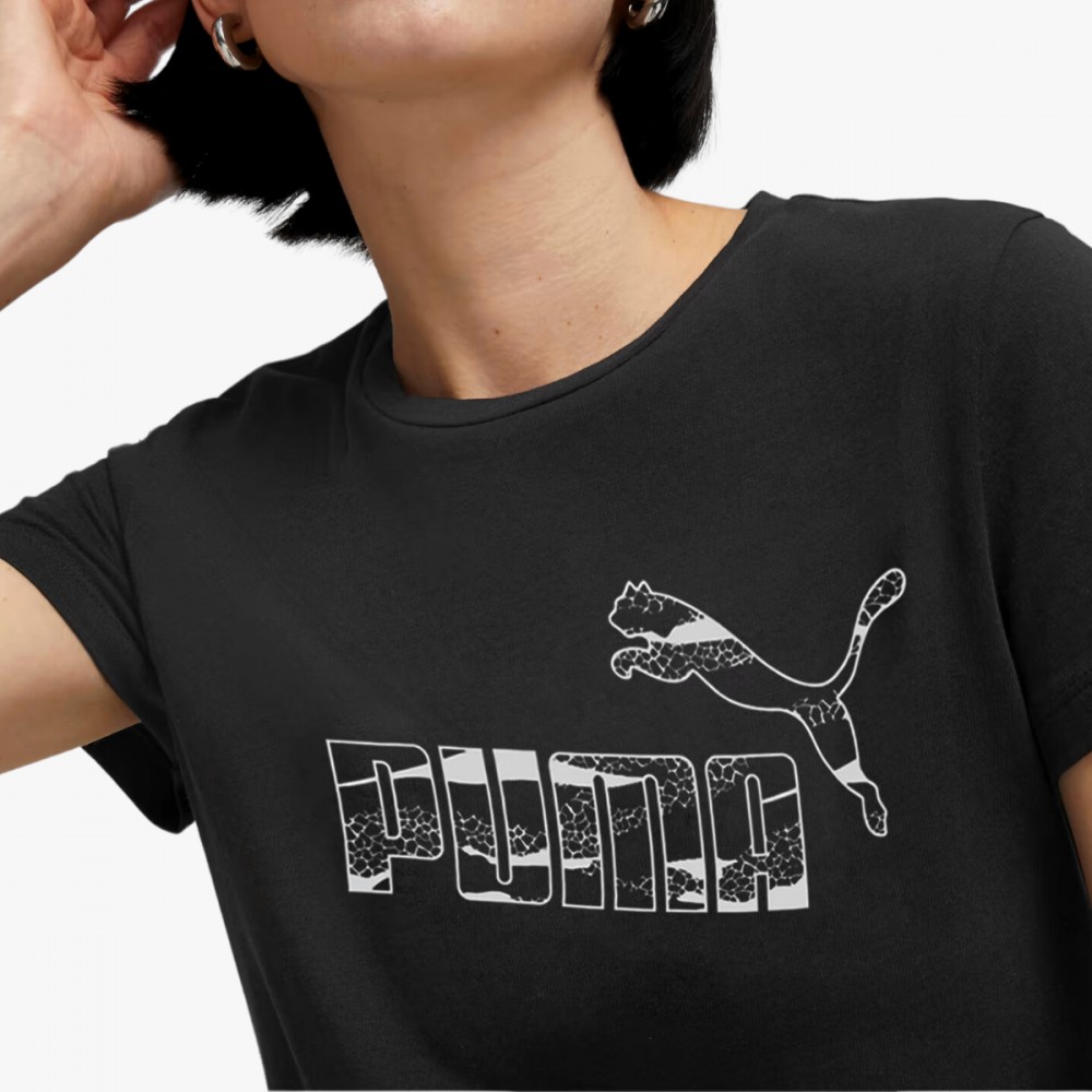 Koszulka Damska Puma Bawełniana Czarna