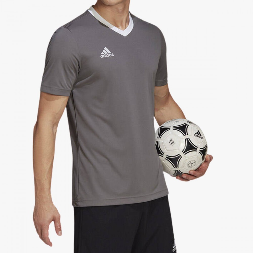 Koszulka Męska Adidas T-shirt Szary Treningowy