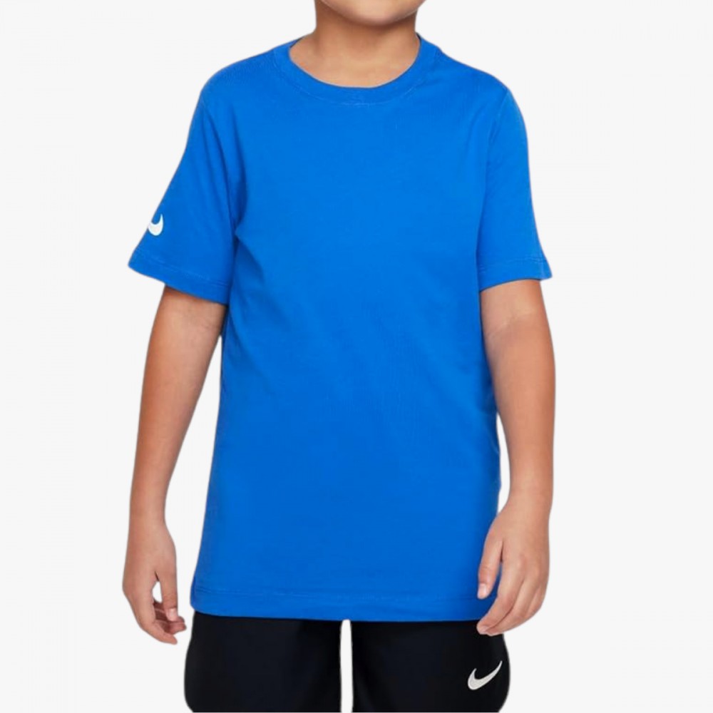 Koszulka Chłopięca Nike Junior Bawełniana Niebieska