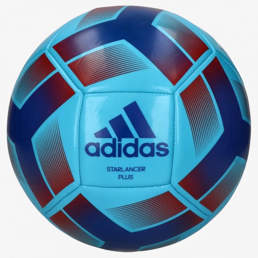 Piłka Nożna Adidas Starlancer Plus Niebieska Do Nogi r.4