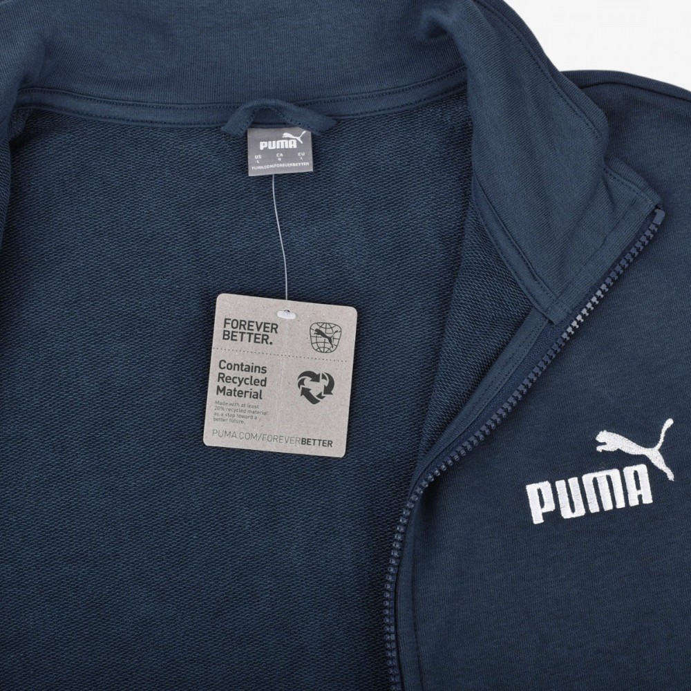 Bluza Męska Puma Rozpinana na stójce Bawełniana Denim