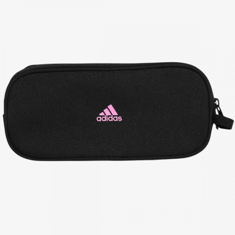 Sportowy Piórnik Adidas Czarny Do Szkoły Dwukomorowy