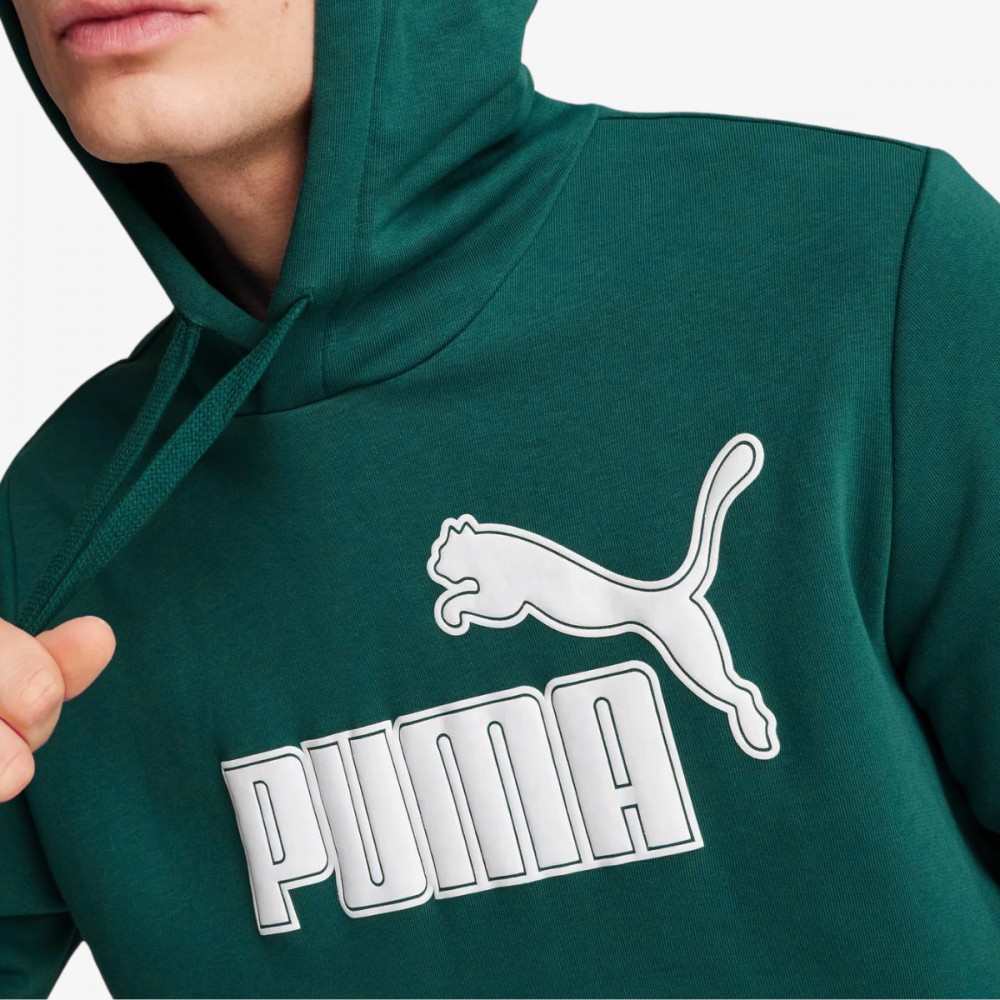 Bluza Puma Męska z kapturem Kangurka