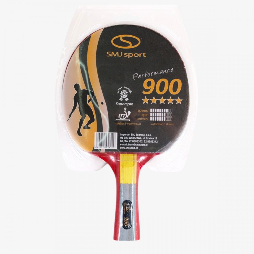 Rakietka do Tenisa Stołowego SMJsport Paletka 900