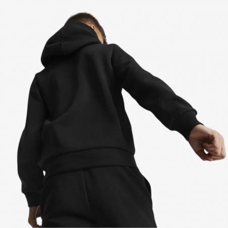 Bluza Puma Chłopięca Bawełniana Z Kapturem Czarna