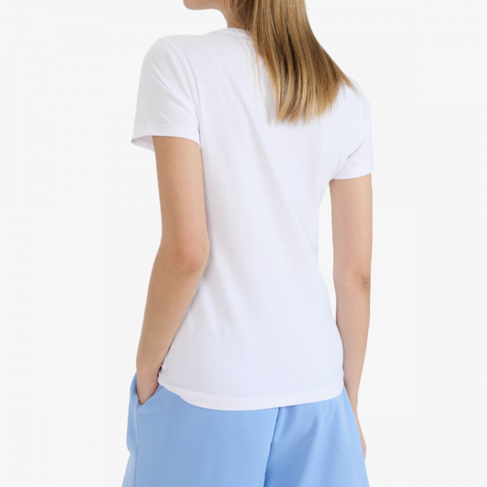 Koszulka Damska 4F Slim Fit Bawełniana Biała