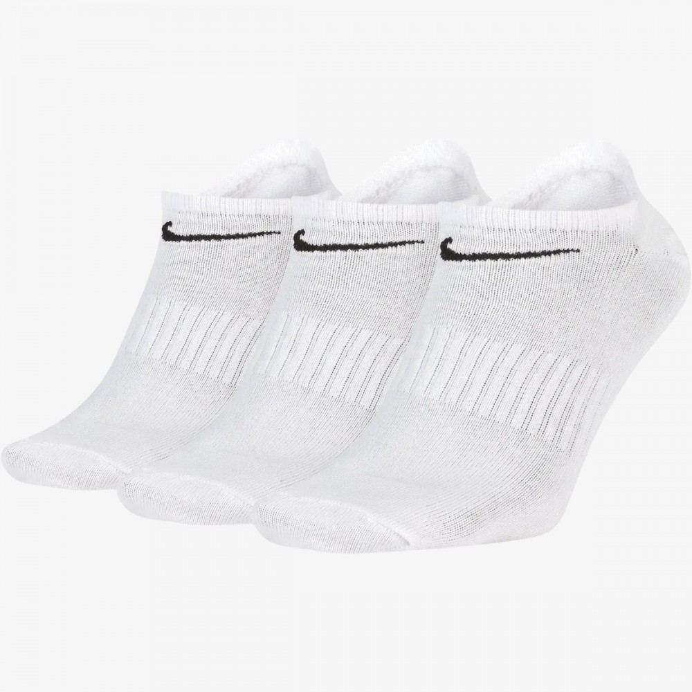 Skarpety Nike Dry-Fit Stopki Bawełniane Białe 3 Pary