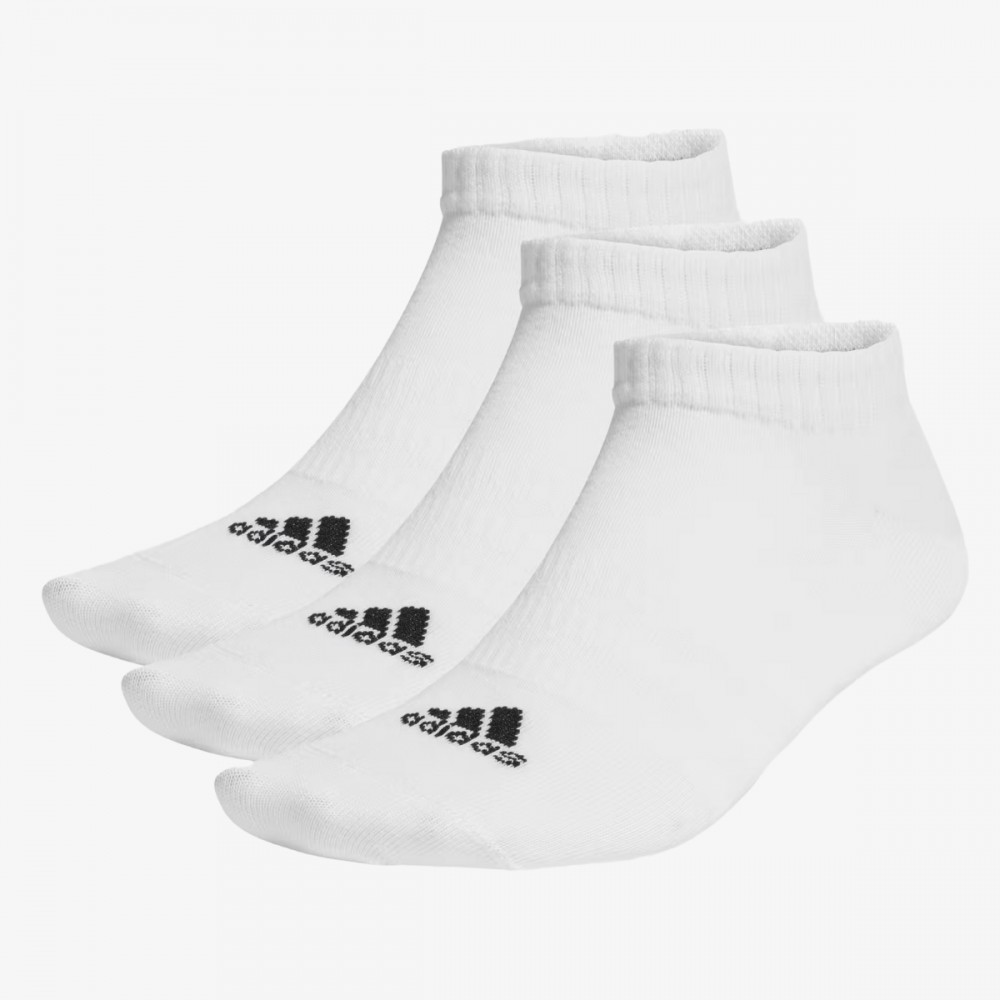 Skarpety Adidas Stopki Bawełniane Białe 3 Pary