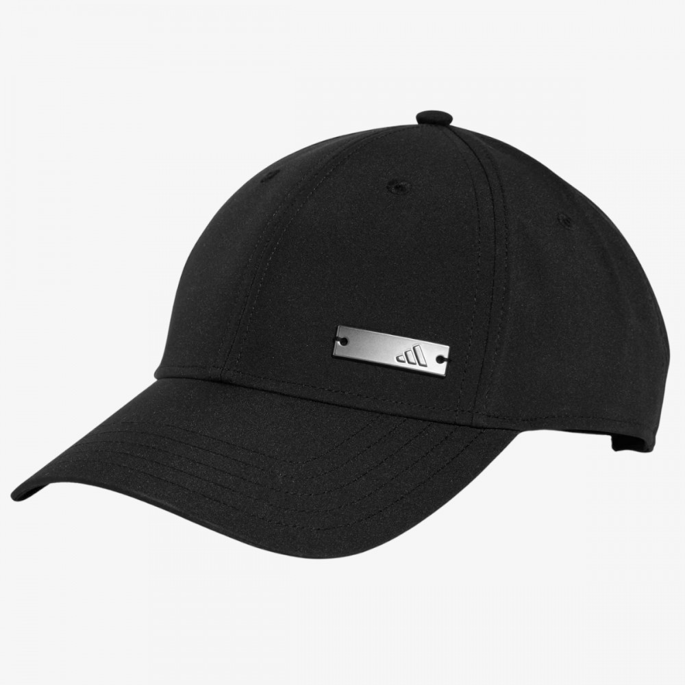 Czapka z Daszkiem Adidas Bejsbolówka Metalowe Logo Czarna