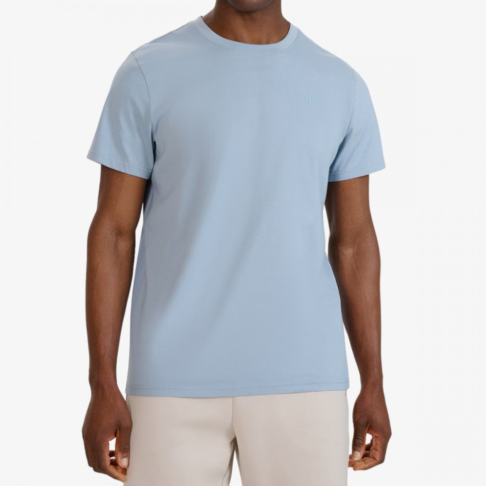 Koszulka 4F Męska Bawełniana Niebieska T-shirt