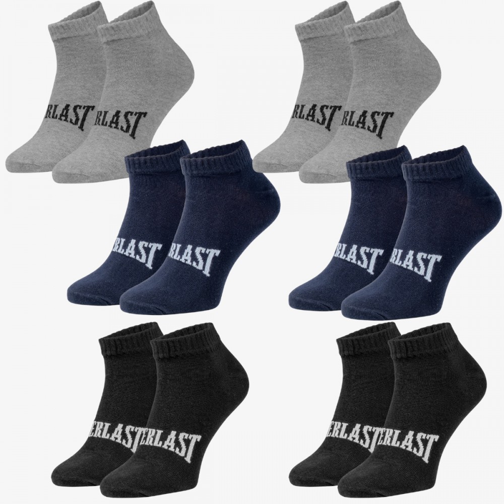 Skarpety Everlast Quarter 6Pak