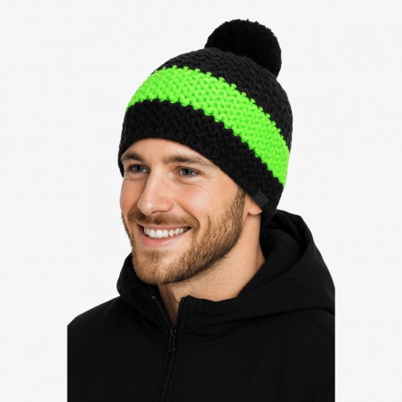 Czapka Zimowa 4F Z Pomponem Ocieplana Wełniana Unisex