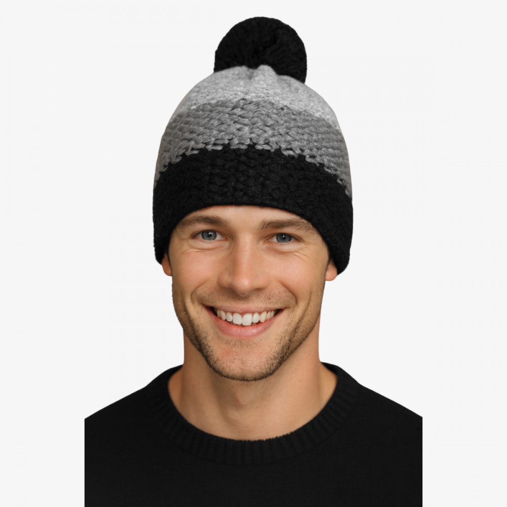 Czapka 4F Zimowa Ocieplana Czarna Męska