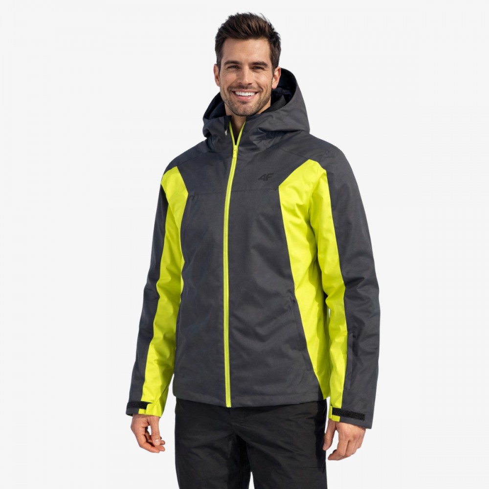 Kurtka Narciarska 4F Męska Membrana 5000 Grafitowa